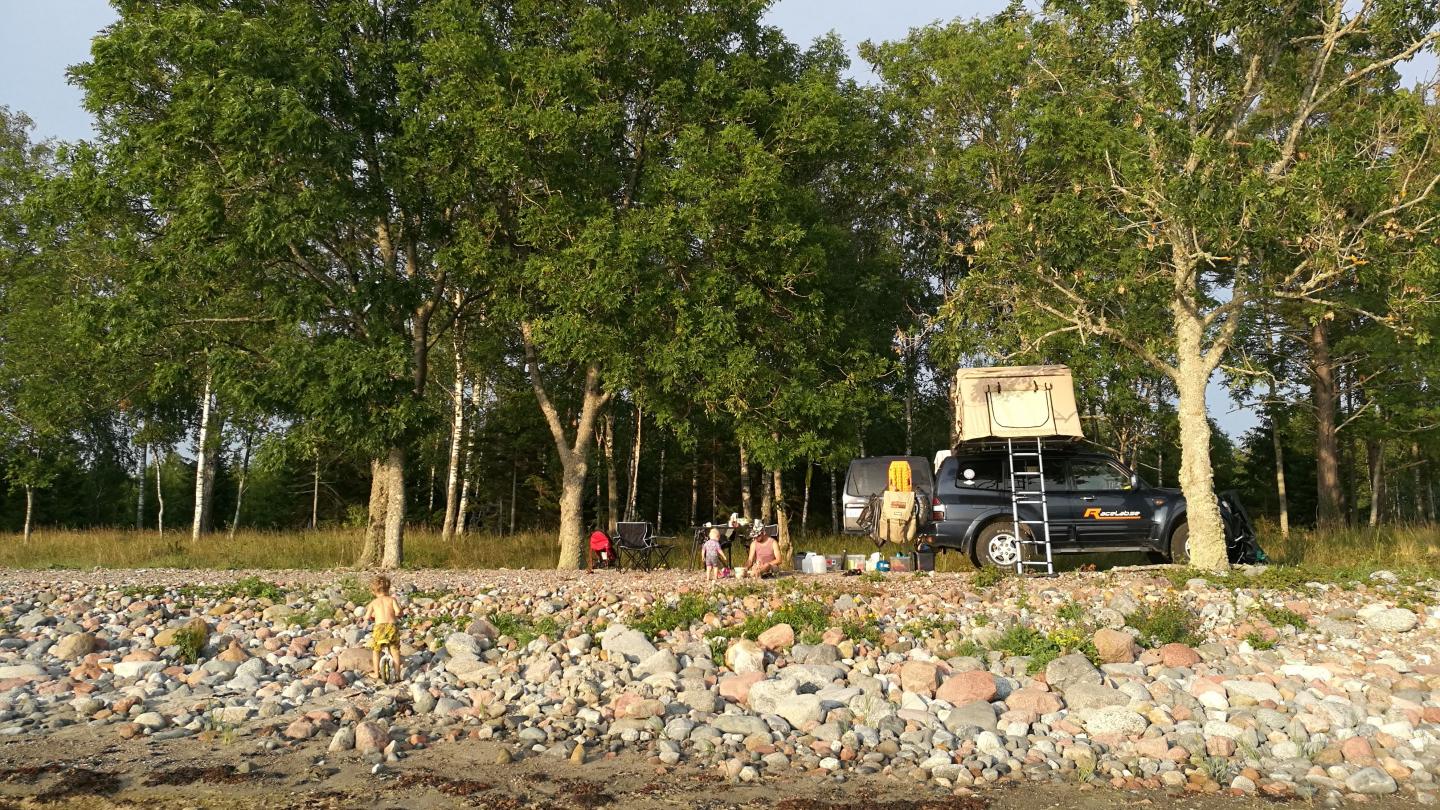 Overlanding in the nature of Åland