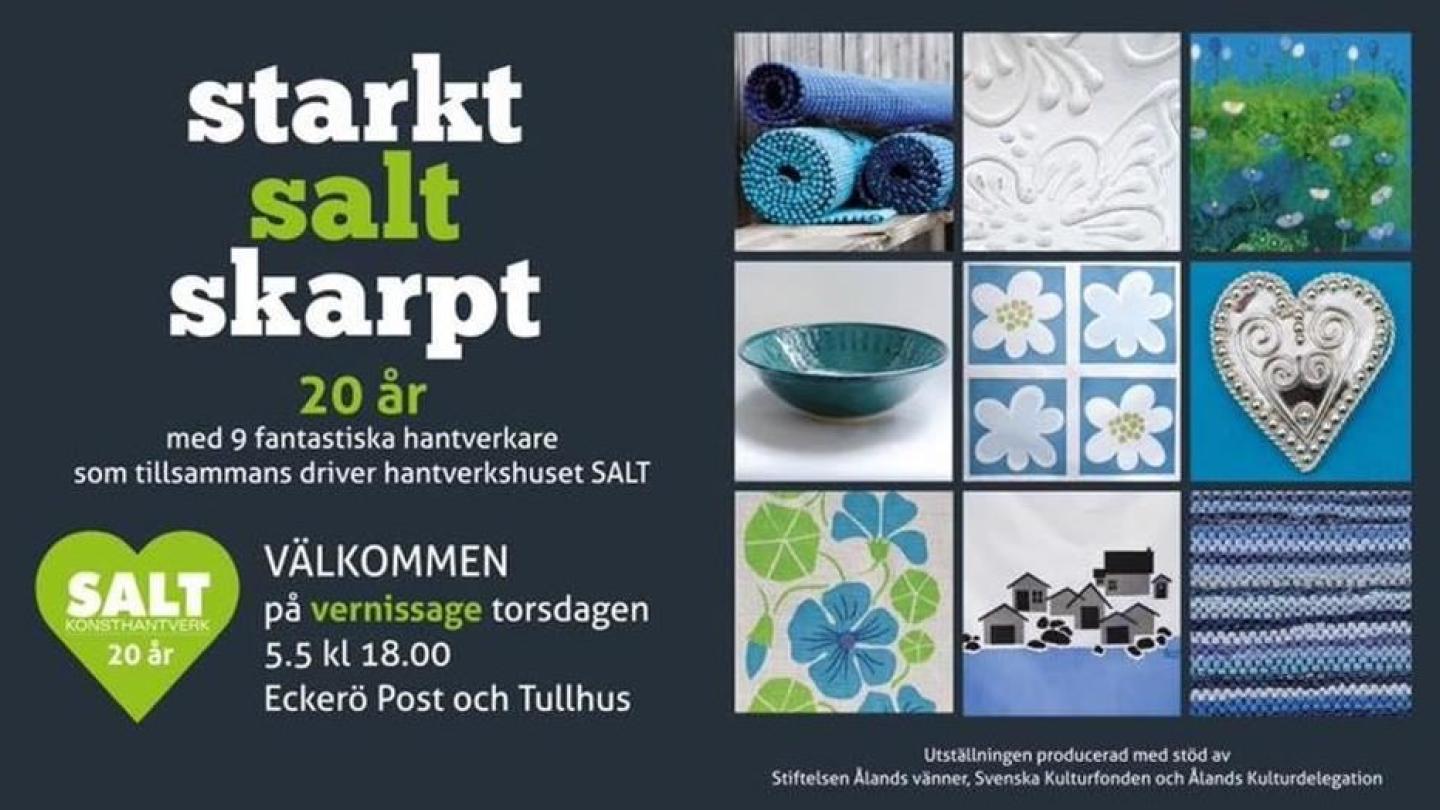 Crafts exhibition at Eckerö Post & Customs House